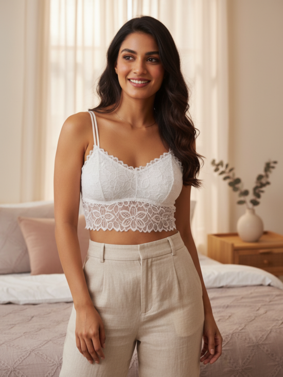 NET FANCY BRA